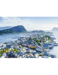 Ravensburger Vista Su Ålesund Puzzle 1000 pezzi (19844) 2