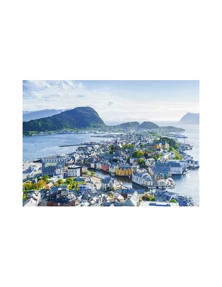 Ravensburger Vista Su Ålesund Puzzle 1000 pezzi (19844)