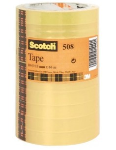 3M 5081566 nastro adesivo da cancelleria 66 m Trasparente 10 pz