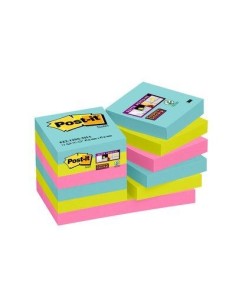 3M 622-12SS-MIA pouch autoadesiva Quadrato Blu, Rosa, Giallo Autoadesivo