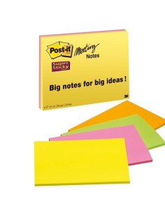 3M 6845-SSP pouch autoadesiva Rettangolo Multicolore 45 fogli Autoadesivo