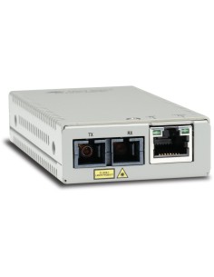 Allied Telesis AT-MMC200 SC-60 convertitore multimediale di rete 100 Mbit s 1310 nm Modalità multipla Argento