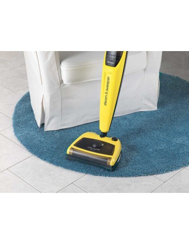 Ariete 2706 Pulitore a vapore verticale 0,5 L 1500 W Nero, Giallo