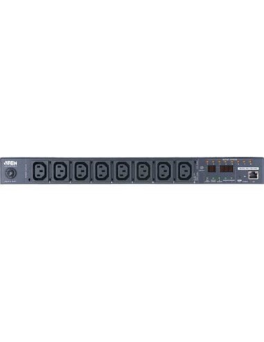 ATEN PE6108G unità di distribuzione dell'energia (PDU) 8 presa(e) AC 1U Nero