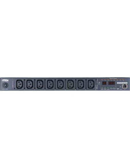 ATEN PE8108G unità di distribuzione dell'energia (PDU) 8 presa(e) AC 1U Nero