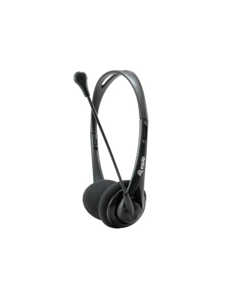 Equip Chat Headset Auricolare Cablato A Padiglione Musica e Chiamate Nero