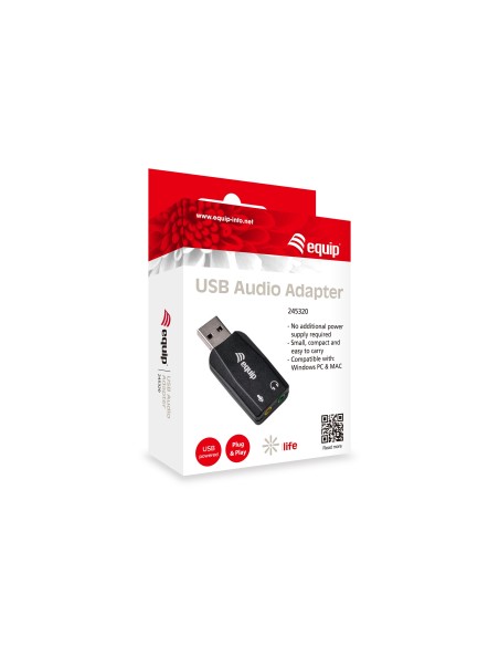 Equip 245320 scheda di interfaccia e adattatore 3, 5 mm