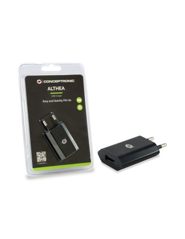 Conceptronic CUSBPWR1A Caricabatterie per dispositivi mobili Nero Interno