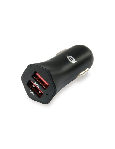 Conceptronic CARDEN04B Caricabatterie per dispositivi mobili Nero Auto