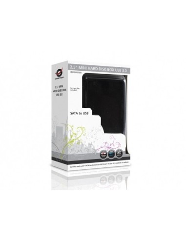 Conceptronic 2,5" Harddisk Box Mini USB 3.0