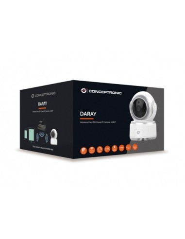 Conceptronic Daray Torretta Telecamera di sicurezza IP Interno 1920 x 1080 Pixel