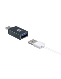 Conceptronic DONN04G adattatore per inversione del genere dei cavi USB 3.1 Gen 1 Type-C, USB 2.0 Type-C USB 3.1 Gen 1 Type-A, 2