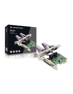 Conceptronic SPC01G scheda di interfaccia e adattatore Interno Parallelo, RS-232 2
