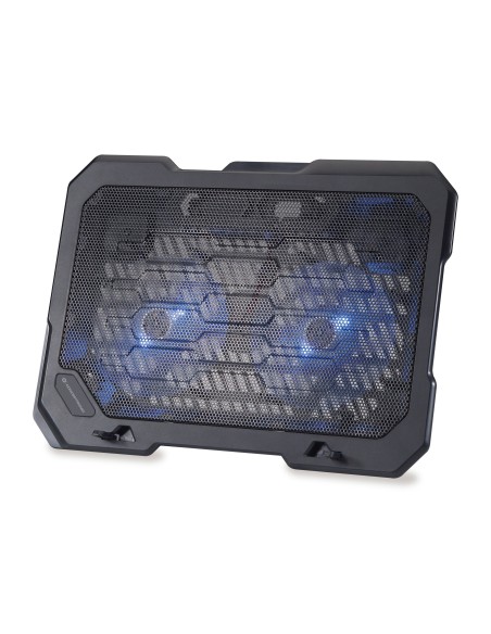 Conceptronic THANA01B base di raffreddamento per notebook 39,6 cm (15.6") Nero