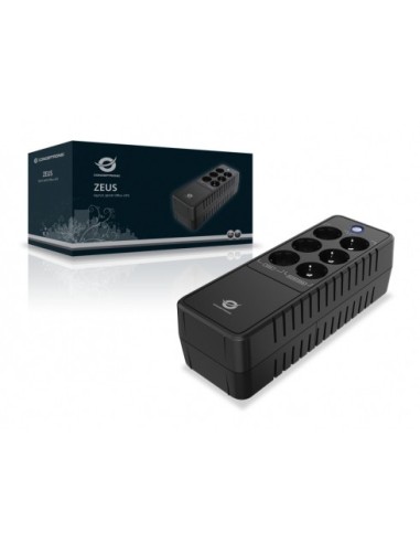 Conceptronic ZEUS05E gruppo di continuità (UPS) Standby (Offline) 0,65 kVA 360 W 6 presa(e) AC