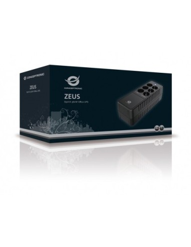 Conceptronic ZEUS05E gruppo di continuità (UPS) Standby (Offline) 0,65 kVA 360 W 6 presa(e) AC