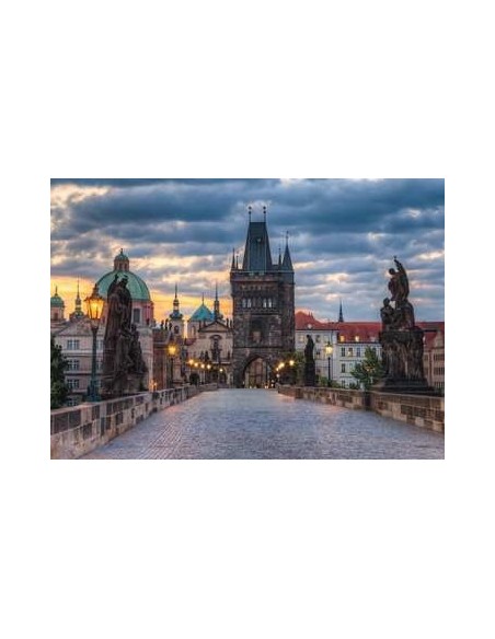 Ravensburger The walk across the Charles Bridge Puzzle 1000 pz - Foto & Paesaggi