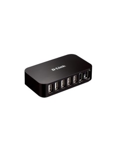 D-Link DUB-H7 USB 2.0 Type-B 480 Mbit s Nero 2