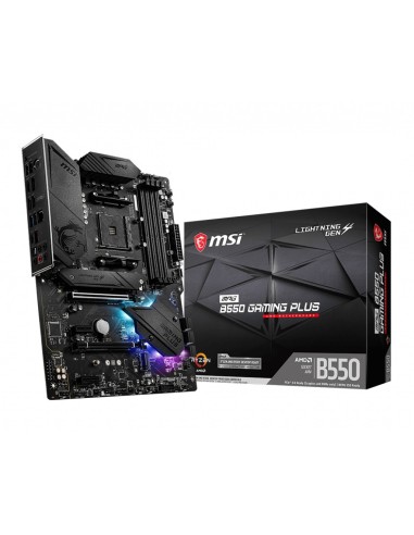 MSI MPG B550 Gaming Plus AMD B550 Socket AM4 ATX