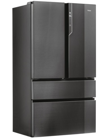 Haier FD 100 Serie 7 HB26FSNAAA frigorifero side-by-side Libera installazione 750 L E Nero