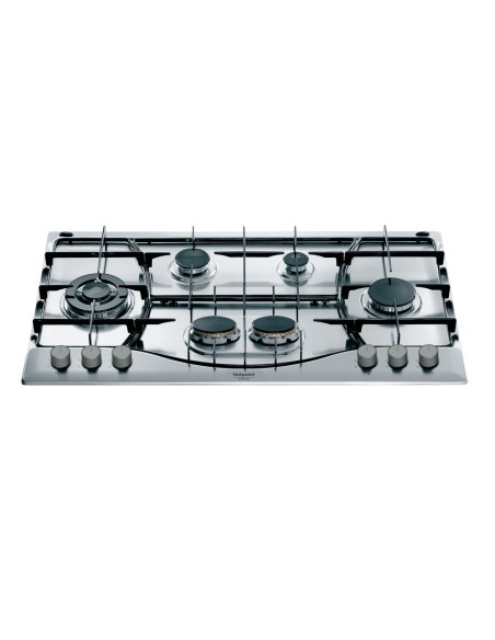 Hotpoint PHN 962 TS IX HA Acciaio inossidabile Da incasso 90 cm Gas 6 Fornello(i)