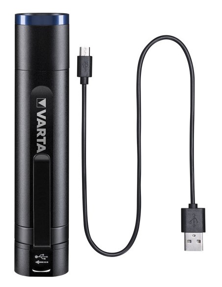 Varta Night Cutter F20R Nero Torcia a mano LED