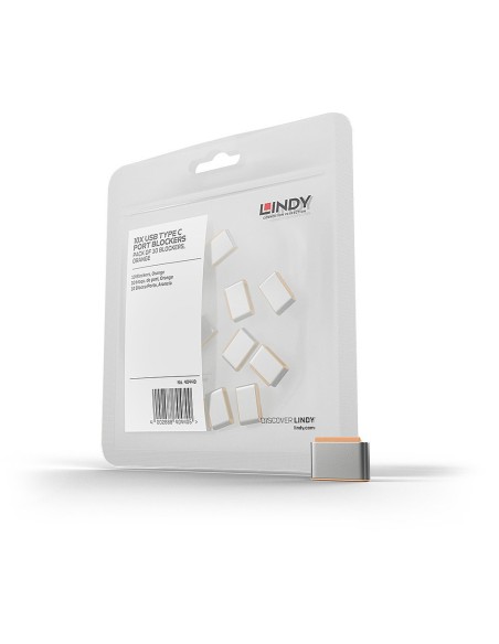Lindy 40440 copertura antipolvere per porta 10 pz USB tipo-C