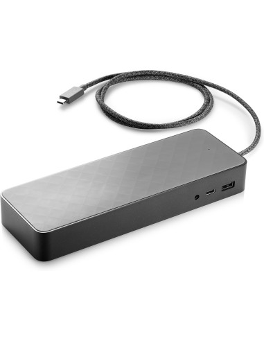HP USB-C Universal Dock w 4.5mm Adapter Cablato USB 3.2 Gen 1 (3.1 Gen 1) Type-C Nero