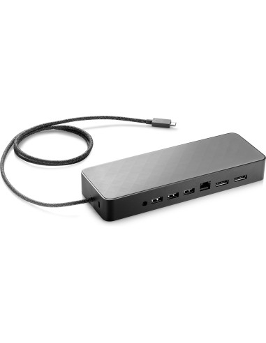 HP USB-C Universal Dock w 4.5mm Adapter Cablato USB 3.2 Gen 1 (3.1 Gen 1) Type-C Nero