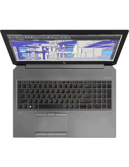 HP ZBook 15 G6 E-2286M Workstation mobile 39,6 cm (15.6") Full HD Intel Xeon E 32 GB DDR4-SDRAM 512 GB SSD NVIDIA Quadro T2000