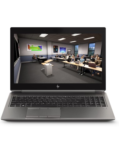 HP ZBook 15 G6 E-2286M Workstation mobile 39,6 cm (15.6") Full HD Intel Xeon E 32 GB DDR4-SDRAM 512 GB SSD NVIDIA Quadro T2000