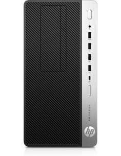 HP ProDesk 600 G5 9500 Micro Tower Intel® Core™ i5 8 GB DDR4-SDRAM 256 GB SSD Windows 10 Pro PC Nero
