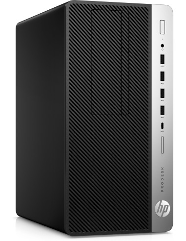 HP ProDesk 600 G5 9500 Micro Tower Intel® Core™ i5 8 GB DDR4-SDRAM 256 GB SSD Windows 10 Pro PC Nero