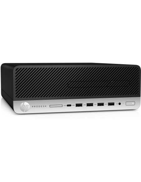 HP ProDesk 600 G5 i7-8700 SFF Intel® Core™ i7 8 GB DDR4-SDRAM 256 GB SSD Windows 10 Pro PC Nero