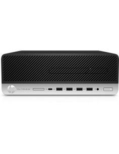 HP EliteDesk 705 G5 3200G SFF AMD Ryzen™ 3 PRO 8 GB DDR4-SDRAM 256 GB SSD Windows 10 Pro PC Nero
