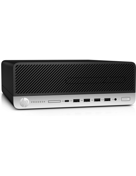 HP ProDesk 405 G4 2200G SFF AMD Ryzen™ 3 PRO 8 GB DDR4-SDRAM 256 GB SSD Windows 10 Pro PC Nero