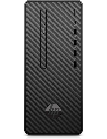 HP Pro A 300 G3 2400G Micro Tower AMD Ryzen™ 5 PRO 8 GB DDR4-SDRAM 256 GB SSD Windows 10 Pro PC Nero