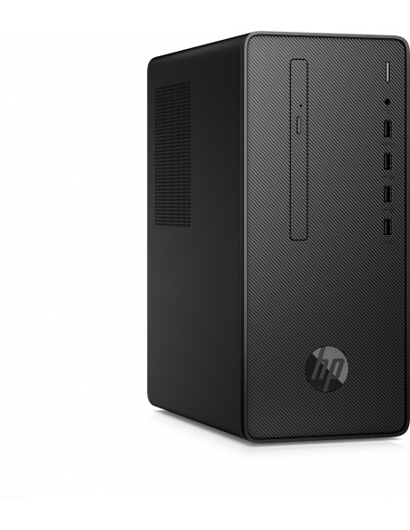 HP Pro A 300 G3 2400G Micro Tower AMD Ryzen™ 5 PRO 8 GB DDR4-SDRAM 256 GB SSD Windows 10 Pro PC Nero