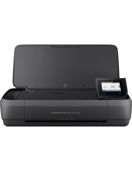 HP OfficeJet Stampante All-in-One portatile 250, Stampa, copia, scansione, ADF da 10 fogli