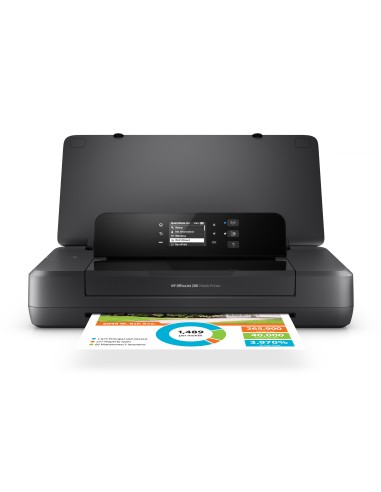 HP Officejet Stampante portatile 200, Stampa, Stampa da porta USB frontale