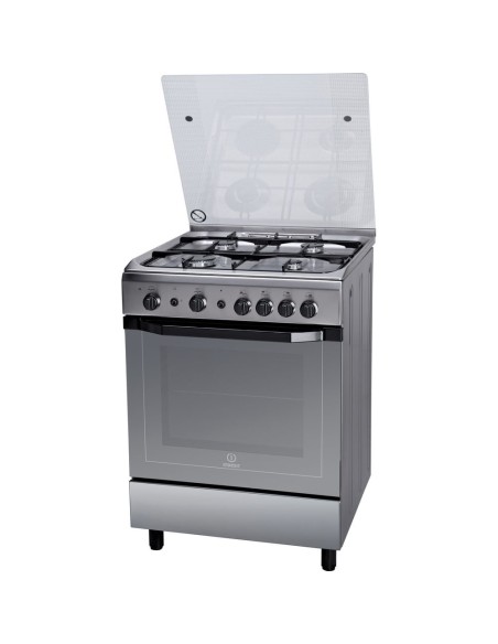 Indesit I6GG1F(X) I Cucina Gas Acciaio inossidabile A