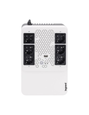 Legrand Keor ASI MULTIPLUG 800 GR A linea interattiva 0,8 kVA 480 W 6 presa(e) AC