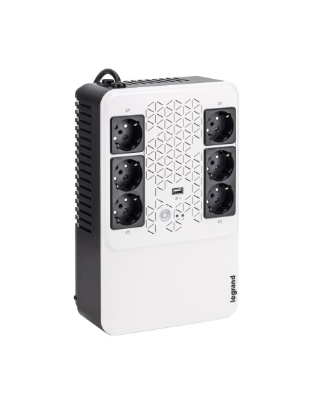 Legrand Keor ASI MULTIPLUG 800 GR A linea interattiva 0,8 kVA 480 W 6 presa(e) AC