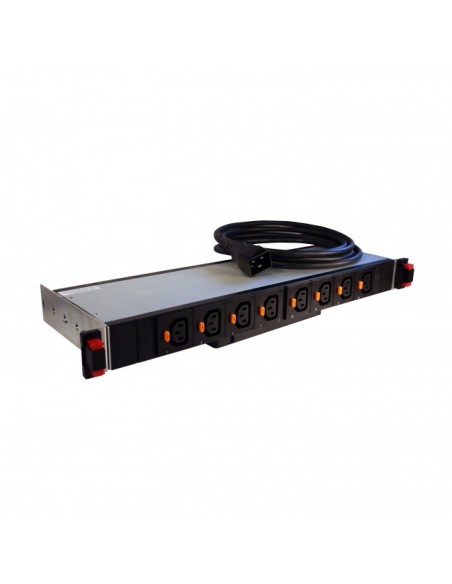 Legrand 646020 unità di distribuzione dell'energia (PDU) 8 presa(e) AC 1U Nero