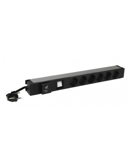 Legrand 6 468 36 unità di distribuzione dell'energia (PDU) 6 presa(e) AC 1U Nero