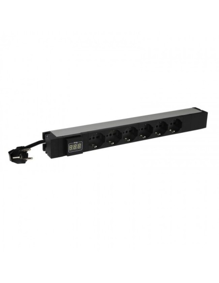 Legrand 646842 unità di distribuzione dell'energia (PDU) 6 presa(e) AC 1U Nero
