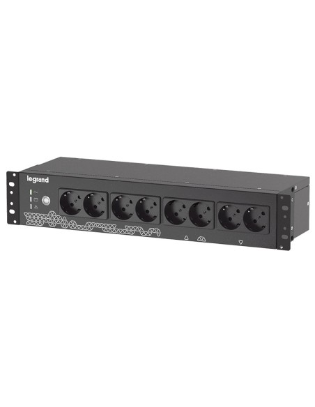 Legrand Keor ASI PDU 800VA FR GR IT INPUT 8 GR IT OUTPUT BLACK Standby (Offline) 0,8 kVA 480 W 8 presa(e) AC