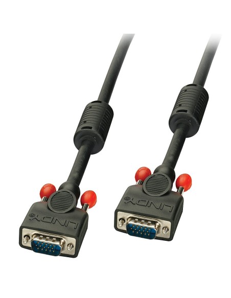 Lindy 36371 cavo VGA 0,5 m VGA (D-Sub) Nero