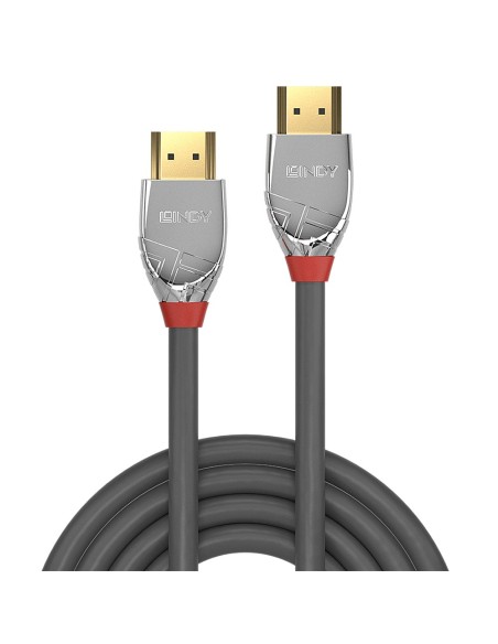 Lindy 37871 cavo HDMI 1 m HDMI tipo A (Standard) Grigio, Argento