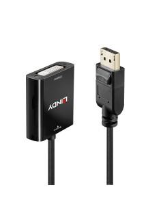 Lindy 38314 cavo e adattatore video 1 m DisplayPort DVI-I Nero